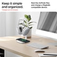thumbnail image 3 of Soporte para auriculares Spigen Premium Aluminium para AirPods Max Silver, 3 of 7