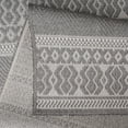 thumbnail image 4 of Paco Home Modern Oudoor Rug with Bohemian Ornaments in Grey-White - 2'8" x 4'11" (3'x5'), 4 of 5
