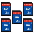 thumbnail image 1 of Indmem 5 Pack Sd Card 2Gb Class 4 Flash Memory Card 2G Slc Stanard Secure Digital Cards, 1 of 1