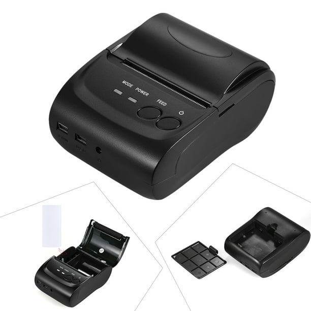 POS-5802DD Mini USB Portable Imprimante thermique Receipt Ticket POS  impression pour iOS Android de Windows 
