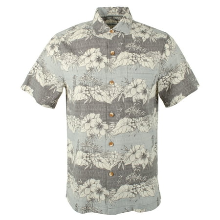 Men's Sky Vines IslandZone Camp Shirt-FG-S
