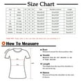 thumbnail image 3 of Maoxin Womens Blouses Women's Fashion Summer Neck Three Quarter Sleeve Solid Tops for Women Trendy White M, 3 of 5