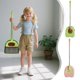 thumbnail image 1 of Juego de escobas y recogedor para niños - Herramientas de limpieza seguras para niños con cabeza giratoria y peine integrado para facilitar el barrido, 1 of 6