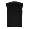 thumbnail image 6 of asjyhkr Plus Size Mens Athletic Tank Tops Mesh Stretch Sleeveless Crew Neck Shirts Gym Running Workout Shirts(XXXXL,Black), 6 of 7