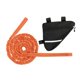 thumbnail image 2 of Cuerda de remolque para bicicleta, cuerda de tracción elástica para adultos y niños, ligera y fácil de usar. Naranja, 2 of 8