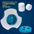 thumbnail image 5 of U.S. Pool Supply Large Pool Floating Chlorine Dispenser with 120° F Thermometer, 7" Diameter - Holds 3" Tablets - Adjustable Tab Delivery Pool Maintenance Floater - Spa, Hot Tub, 5 of 6