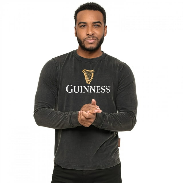 Guinness Harp Logo Cotton Sweatshirt-Small