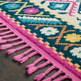 thumbnail image 4 of Surya Love Indoor Area Rug - Bright Pink / Navy, 4 of 6