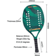 thumbnail image 4 of Raquetas de tenis de playa Camewin 400601 rojas y naranjas, juego de, 4 of 5