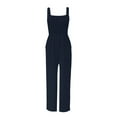 thumbnail image 5 of Pyhlmscde Women's Petite Regular Tall Casual Loose Overalls Jumpsuits, Jumpsuits for Women, Overalls for Women, Rompers for Women, 5 of 5