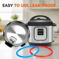 thumbnail image 6 of Silicone Sealing Rings 3 Pack for Instant Pot 5/6 Qt - Food-Grade & Durable, 6 of 7