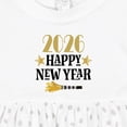 thumbnail image 4 of Inktastic 2026 Happy New Year Girls Baby Dress, 4 of 5