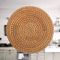 thumbnail image 3 of 10 cm Rattan Cup Mat Without Cup Holder, Ideal for Home and Kitchen Decor, 3 of 7