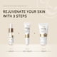 thumbnail image 3 of Limpiador facial, limpiador facial, set de cuidado de la piel revitalizante de caracol, limpiador facial de 3 piezas, crema para ojos, crema facial que se adapta a, 3 of 5
