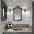thumbnail image 7 of 2-Light Black Wall Sconce Lamp Mid Century Modern Starburst Sconce Wall Lighting, 7 of 7