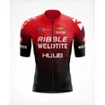 thumbnail image 4 of Maillot de ciclismo de verano para hombre, clásico, azul, de manga corta, para equipos profesionales, de secado rápido, transpirable, para bicicleta, 4 of 5