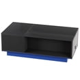 thumbnail image 5 of Lumiinofami 47" LED Lift Top Coffee Table, Modern High Glossy Coffee Tables with Charging Station for Living Room, Center Table with Hidden Compartment, Storage Drawer, LED Lights, Black, 5 of 9