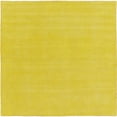 thumbnail image 3 of Unique Loom Solid Gava Collection Area Rug - Solid Gava (9' 10" Square Yellow), 3 of 5