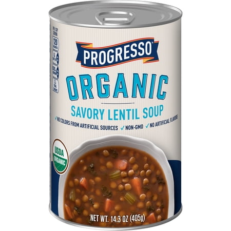 Progresso Organic Savory Lentil Soup
