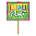 thumbnail image 1 of Beistle 53824 Luau Party Yard Sign - Pack of 6, 1 of 1