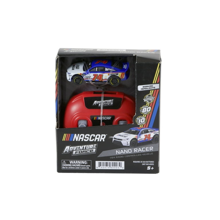 ホビーラジコン ODFactoryTunedSpec. BrushlessMotorVer.2 Adventure Force (1:64) Radio Control NASCAR Nano Racer Blue/White