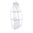 thumbnail image 2 of Hanging Storage Grid Organizer Bag Separate Grid for Handbag Wallets Clothing, 2 of 7