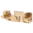 thumbnail image 3 of Soporte de servo delantero de latón Sincero para coche RC Apto para TRX4 1/10 Crawler Color Oro Tamaño 75 x 30 x 28 mm, 3 of 10