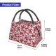 thumbnail image 2 of Fotbe Red Hawthorn Bolsa Térmica Portátil con Estampado, Bolsa de Entrega de Alimentos Aislada, Bolsa Reutilizable de Gran Capacidad para Comidas y Supermercado, 2 of 6