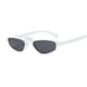 thumbnail image 4 of Gafas de forma de gato para mujer, diseñador clásico retro, gafas de terre de moda vintage Marco blanco Lente gris negro Salvador Mujeres Gafas Hombres, 4 of 10