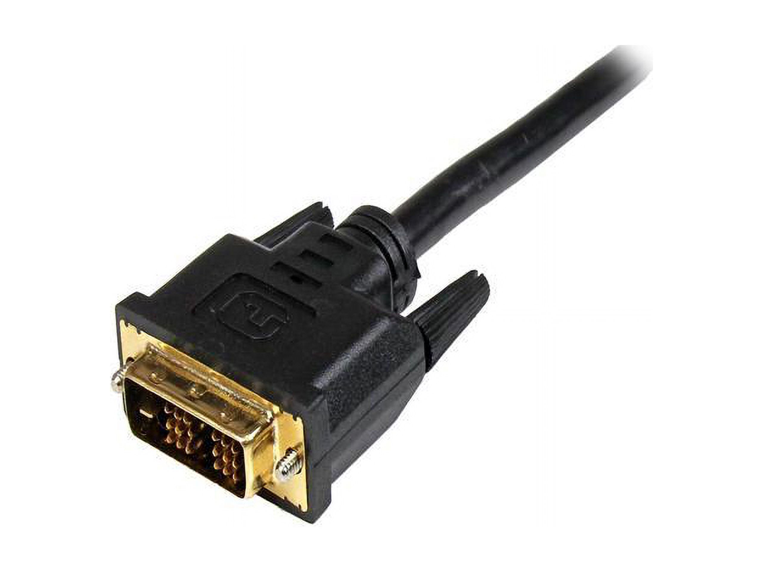 StarTech.com HDMIDVIMM10 10 ft HDMI to DVI-D Cable - M/M - 3m HDMI to DVI Adapter Converter - image 2 of 6