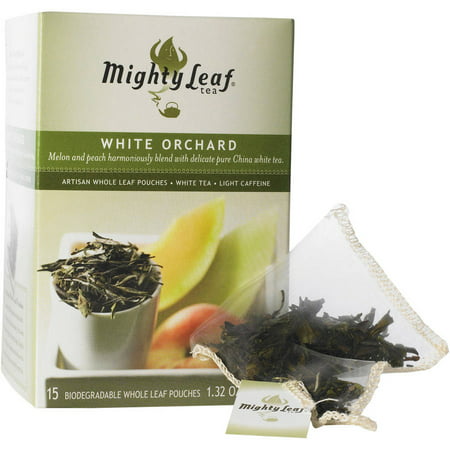 Mighty Leaf Tea Orchard Organic White Tea, 15 nombre, 1,32 oz