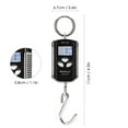 thumbnail image 2 of 200kg/440lbs Portable Digital Hanging Scale with 0.1kg/0.2lbs Precision, Heavy-Duty Steel Hooks, Multi-Unit Conversion (kg/lb/jin), Tare & Auto-Lock Functions, Backlit LCD Display, Auto Power-Off for, 2 of 4