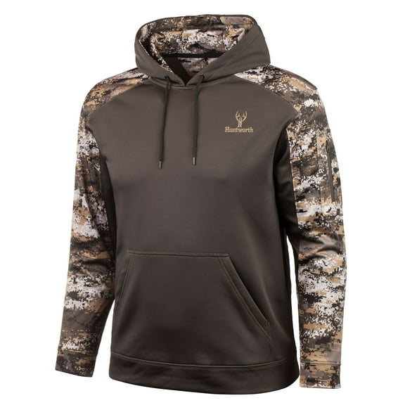Men’s Performance Fleece Hoodie (Charcoal / Disruption®)