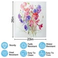 thumbnail image 2 of Watercolor Wildflowers Spring Summer (11) Dishwasher Magnet Cover Decorative Sticker for Home Cabinet Kitchen 23" x26", 2 of 5