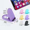 thumbnail image 2 of Steady Watches for Men Cell Phone Stand, Portable Foldable Desktop Cell Phone Holder Adjustable Universal Multi-Angle Cradle for Desk Tablet, 2 of 2