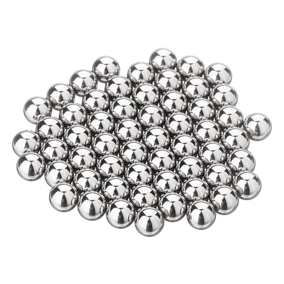 50Pack 5/32" Bearing Balls, 440C Stainless Steel, G10 Precision Balls for Bearings Bicycles Casters Automotive Part and DIY, (Mirror Polished)