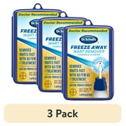 (3 pack) Dr. Scholl's Freeze Away Wart Remover, 7 Treatments, Box