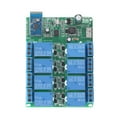 thumbnail image 3 of Módulo de interruptor de bloqueo automático de de avance momentáneo WIFI de 8 canales, control remoto de DIY, compatible c 12V Macarena Tablero de relé inalámbrico de 8 canales, 3 of 8