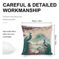 thumbnail image 2 of peacocks bird landscapelinen toss pillowcase decoration pillowcase gifting preferred 20x20inch cushion cover sofa pillowcase sofa bedroom living room car, 2 of 8
