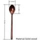 thumbnail image 2 of Cucharas de madera, 4 piezas de 9,25 pulgadas de cucharas de sopa de madera para comer, mezclar y revolver, cuchara de mango largo con utensilio de cocina de estilo japonés, cuchara de mesa ecológica, 2 of 6