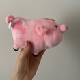 thumbnail image 3 of Figuras de la película de anime de Disney Gravity Falls de 18 cm, muñecos de peluche de dibujos animados de cerdo Waddles, regalo de Navidad para Año Nuevo para niñas, 3 of 6