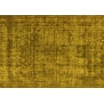 thumbnail image 1 of Ahgly Company Machine Washable Indoor Rectangle Oriental Yellow Industrial Area Rugs, 7' x 10', 1 of 4