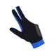 thumbnail image 2 of 1pc Guante de billar de tres dedos Guante de mano izquierda elástico antideslizante de silicona - Talla L (Azul), 2 of 7