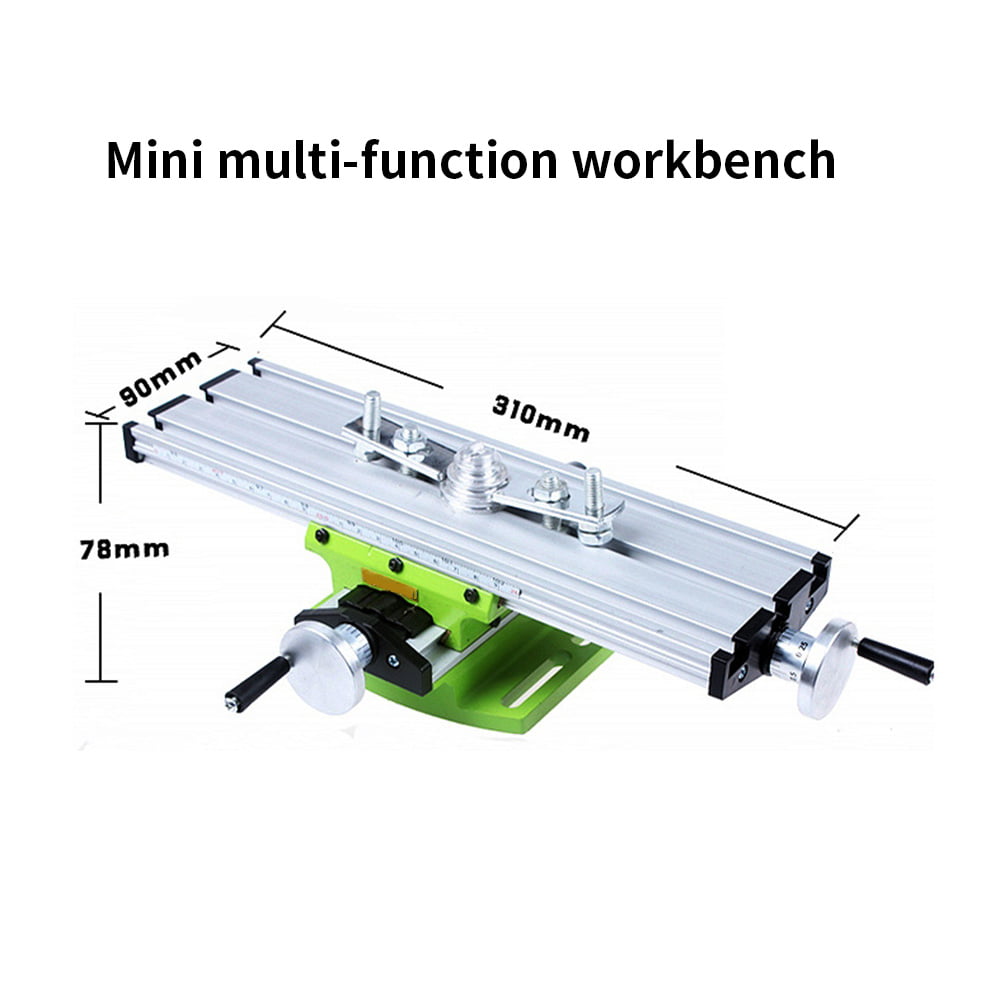 Mini Multifunction Compound Worktable Vise Fixture Alu Alloy For Bench Drill USA