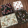 thumbnail image 3 of A house of tools Mushroom Wrapping Paper for Kids Adults- Black White Funny Plant Gift Packaging for Spring Easter Holiday - 20 x 29 Inches, 8 Folded Sheets, Easy to Store…, 3 of 14