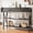 Black-2 drawers, variant on Aiho 39" Entryway Table with 2 Drawers, Modern Console Table with 3 Tier Storage Shelves, Sofa Table for Livingroom, Entruway, Small Spaces, Black