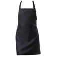 thumbnail image 1 of Delantal infantil de chef con bolsillo, unisex, para cocina, jardín, pintura, cocina, repostería, talla M, color negro, 1 of 8