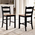 thumbnail image 2 of Signature Design by Ashley Bristel Brown & Black Barstool - Set of 2, 2 of 6