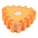 thumbnail image 5 of 3 Piezas Triángulo LED Bengalas de Carretera Luz de Seguridad de Emergencia en Carretera Kit de Luz de Advertencia Intermitente con Bolsa de Gancho de Base Magnética Naranja, 5 of 12