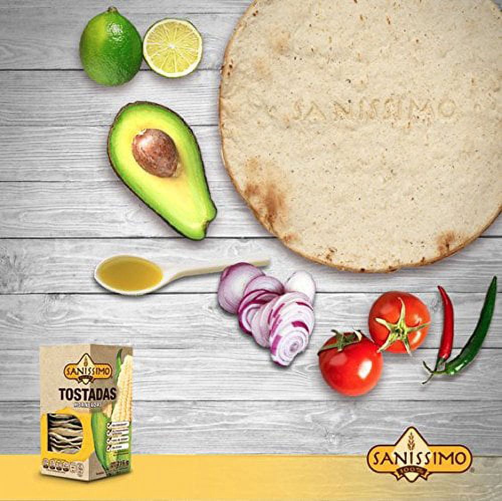 Sanissimo Oven Baked Corn Tostadas